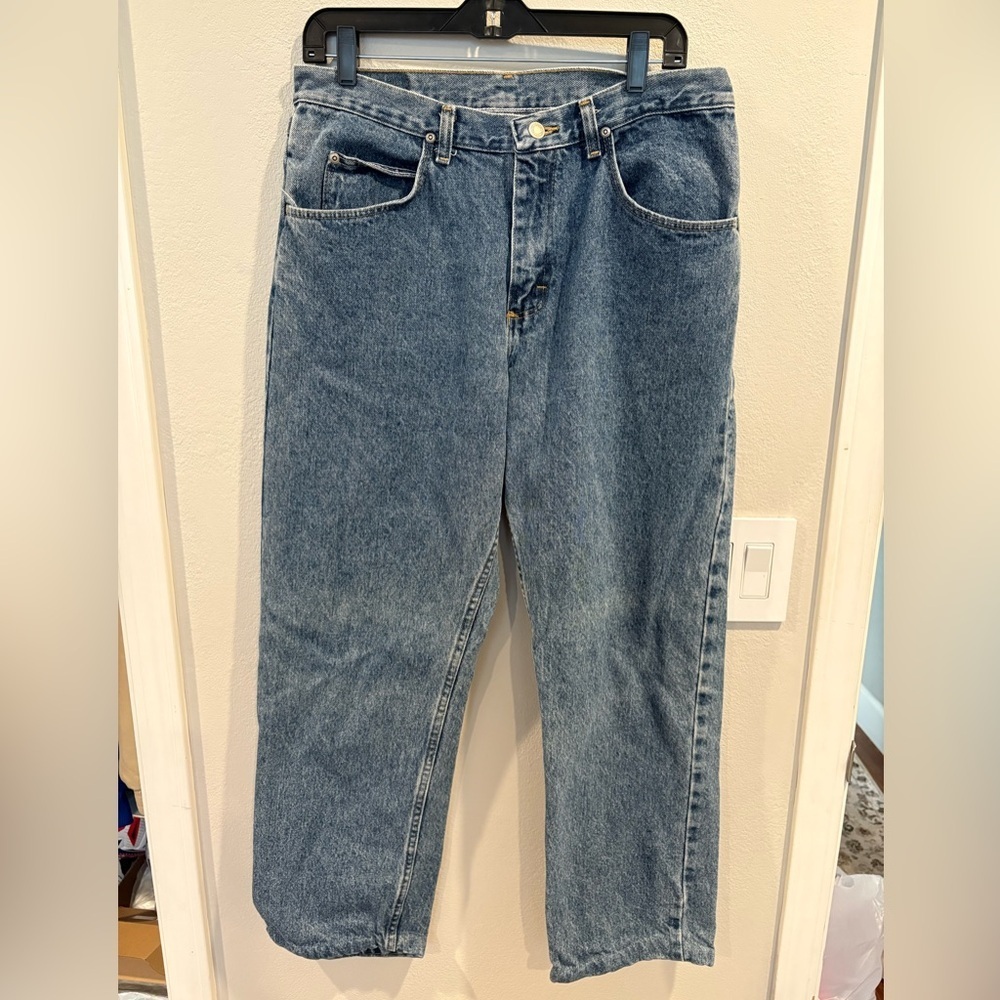 Wrangler Denim Jeans Men’s Size 33x30 Made in the USA Straight Leg